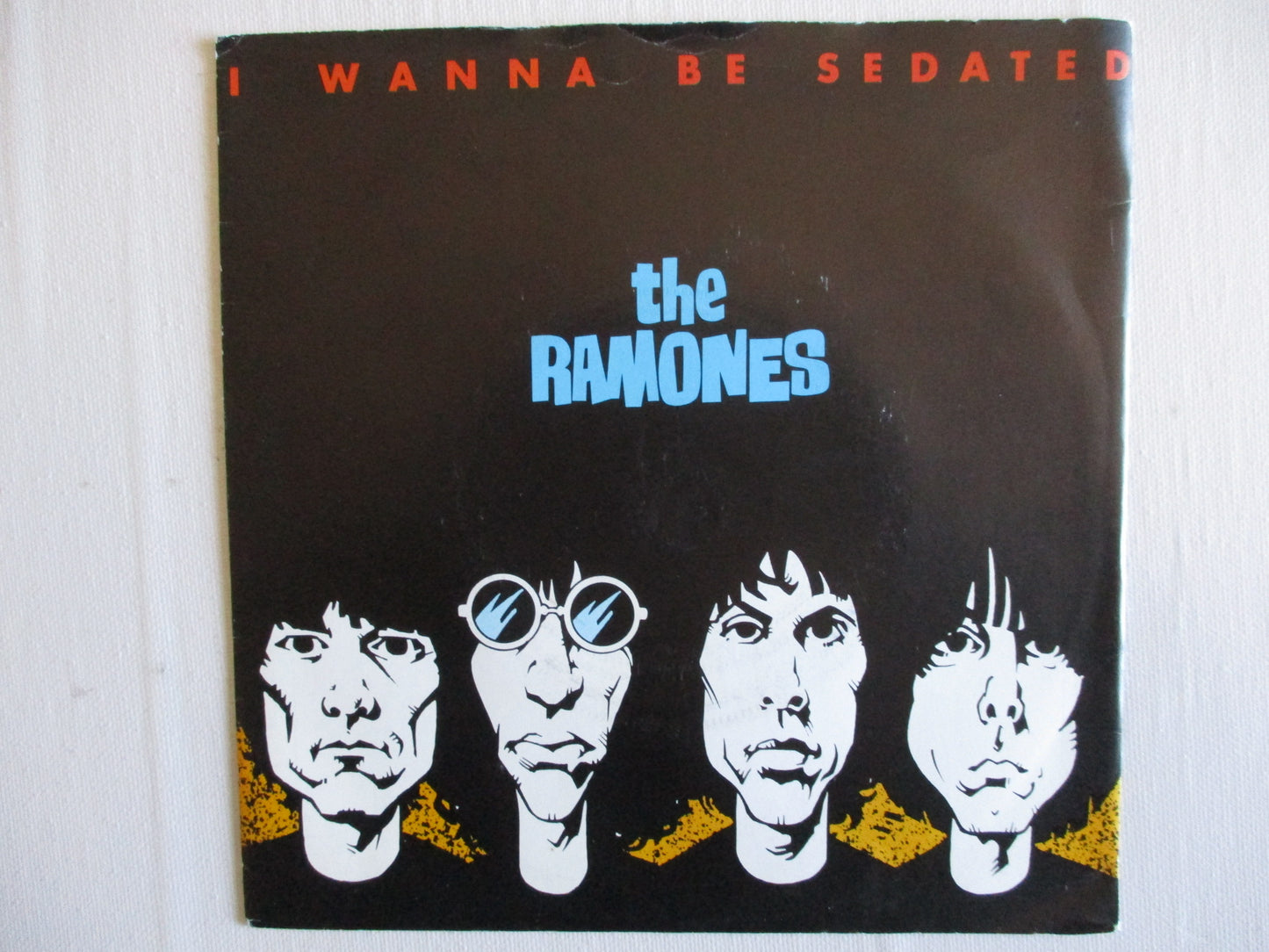RAMONES i wanna be sedated 7" VG EX