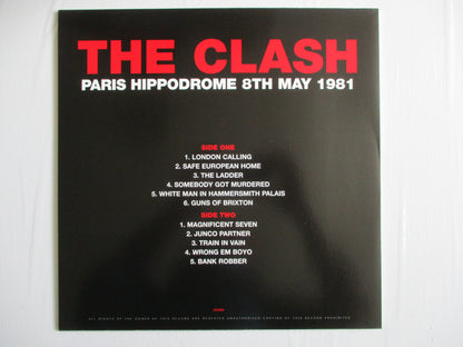 THE CLASH paris hippodrome 1981 LP