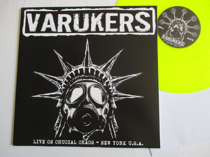 VARUKERS live on crucial chaos LP + POSTER