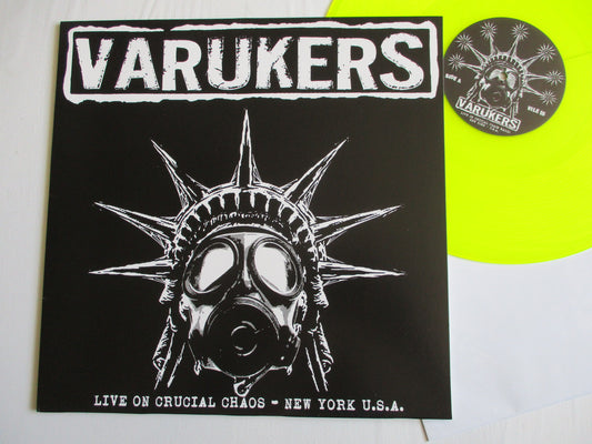 VARUKERS live on crucial chaos LP + POSTER