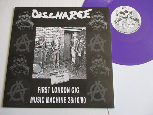 DISCHARGE live at the music machine LP + POSTER