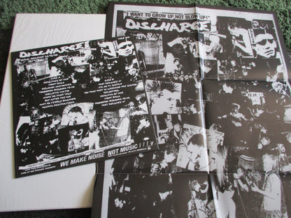 DISCHARGE live at the music machine LP + POSTER