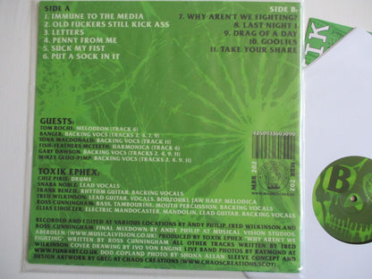 TOXIC EPHEX immune to the media LP + CD