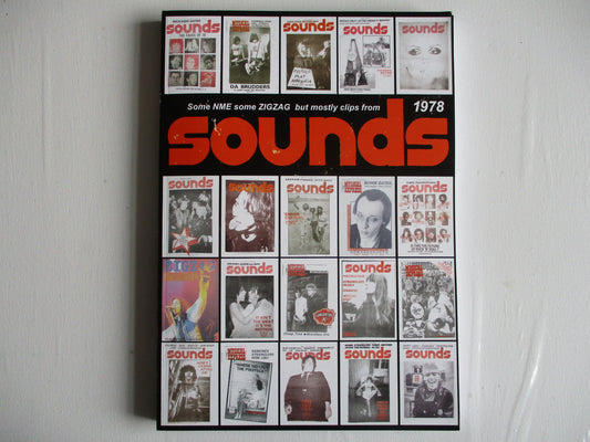 SOUNDS etc 1978 cuttings HUGE BOOK