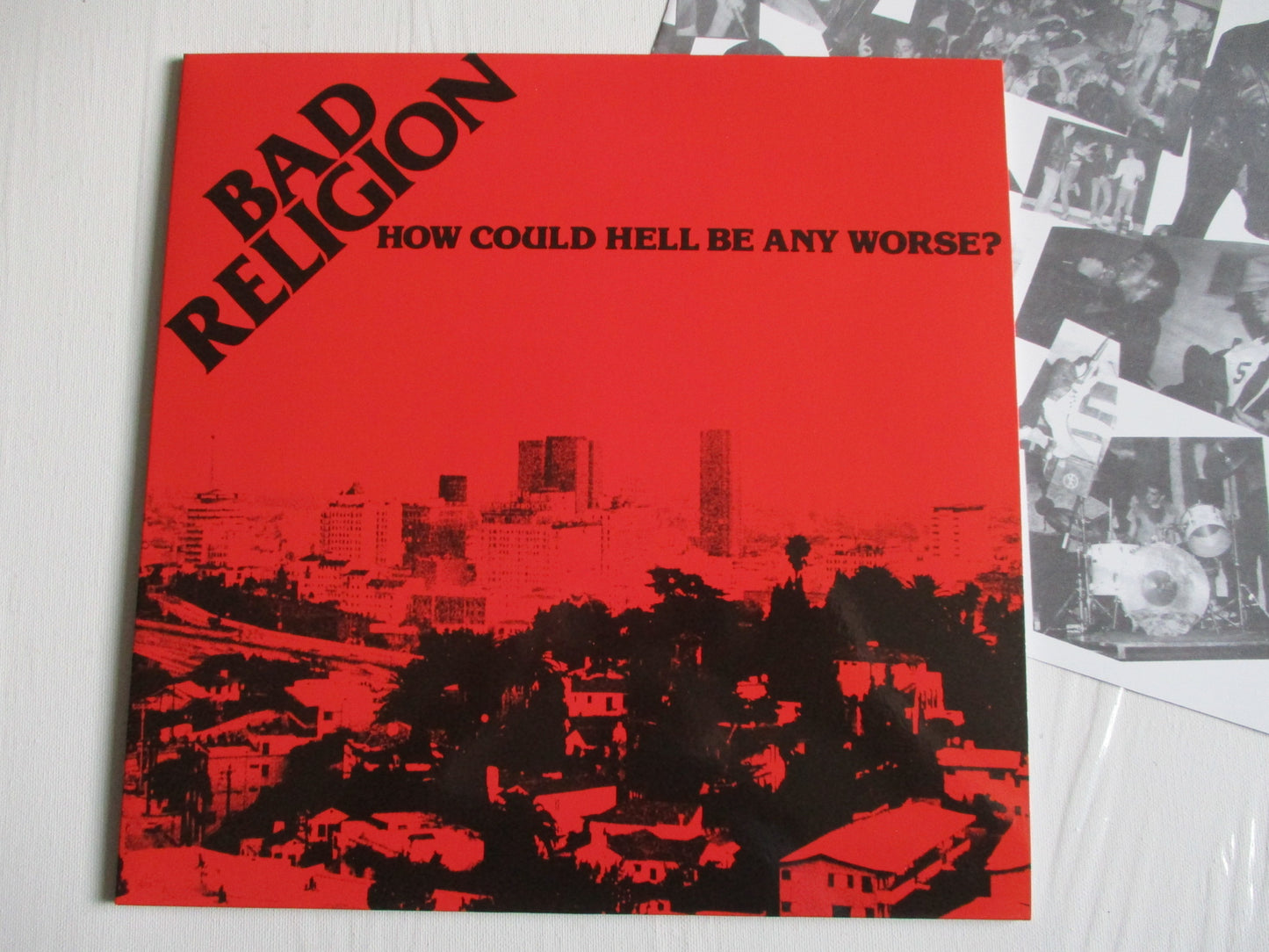 BAD RELIGION how can hell be any worse? LP + poster insert