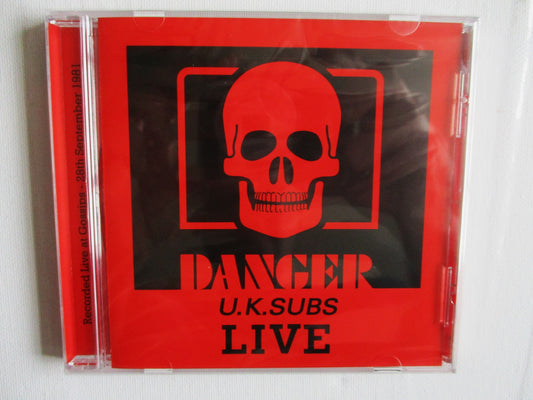 UK SUBS danger live CD