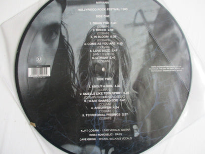 NIRVANA hollywood rock festival PIC DISC LP