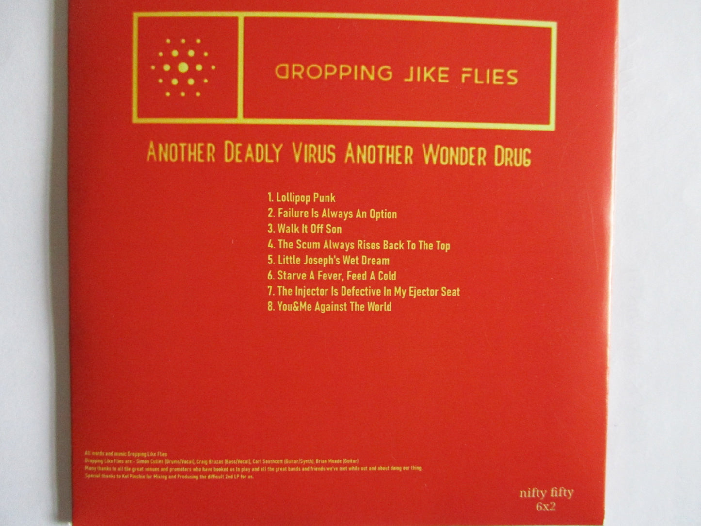 DROPPING LIKE FLIES another deadly virus CD