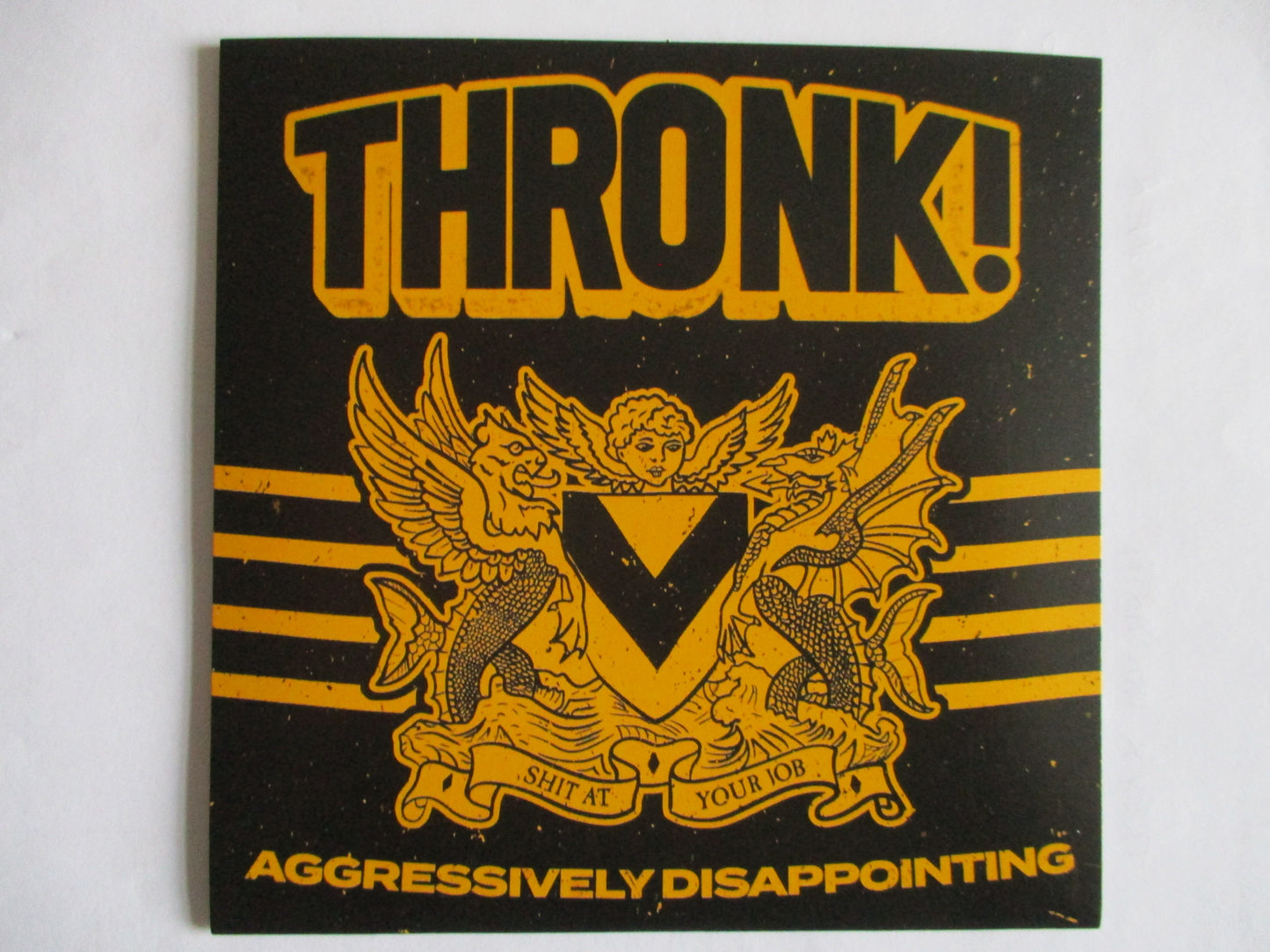 THRONK! aggressively disappointing MCD
