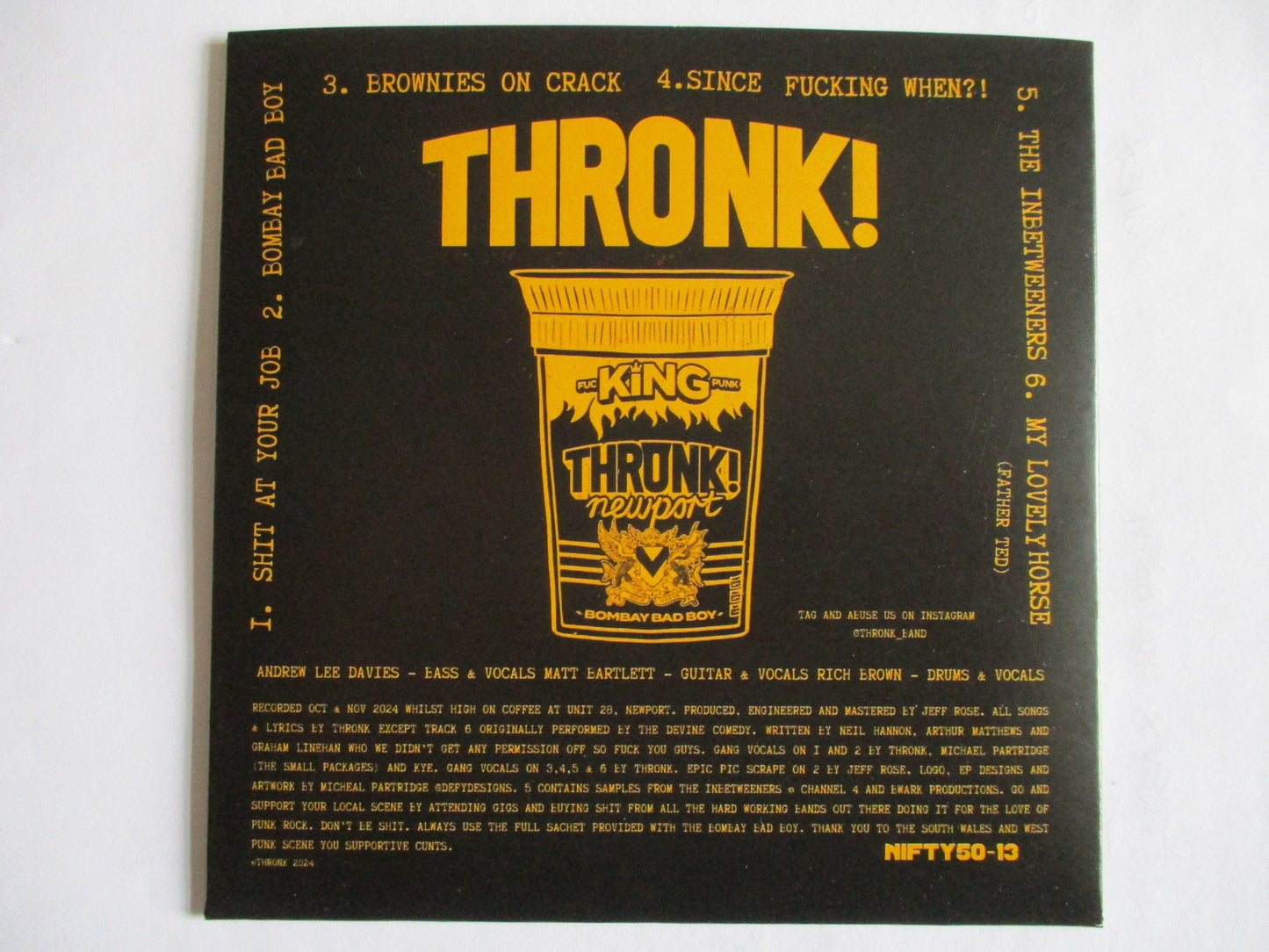 THRONK! aggressively disappointing MCD