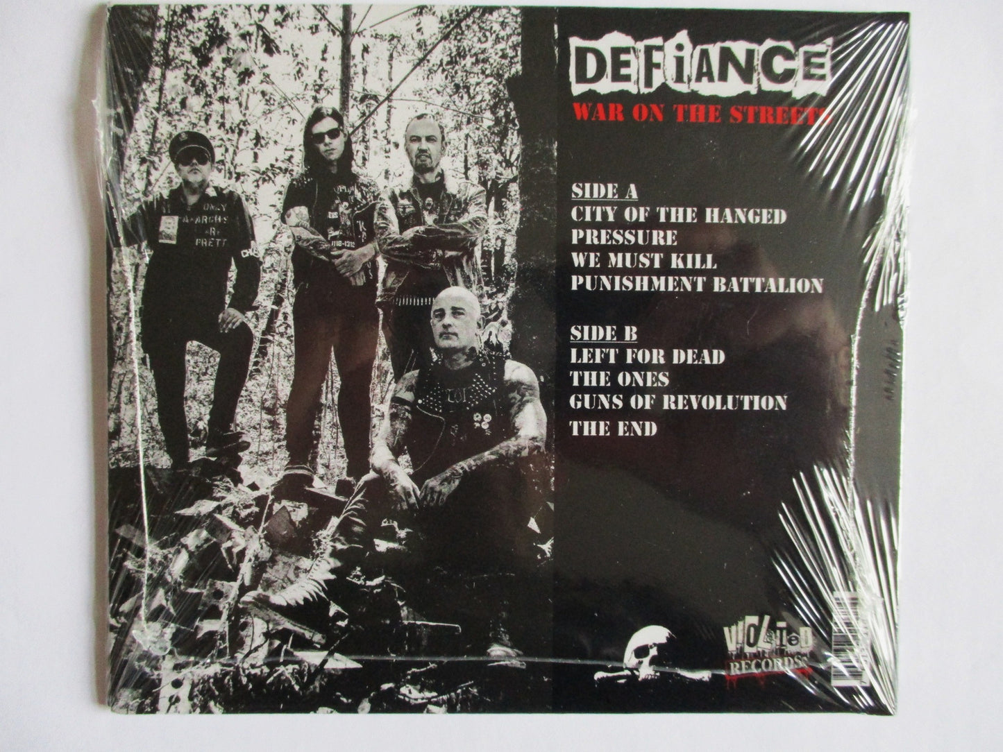 DEFIANCE war on the streets CD usa import
