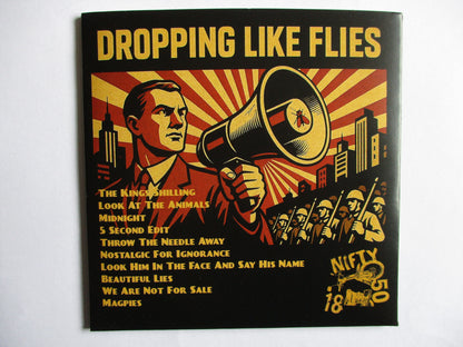 DROPPING LIKE FLIES 5th generation propaganda machine CD