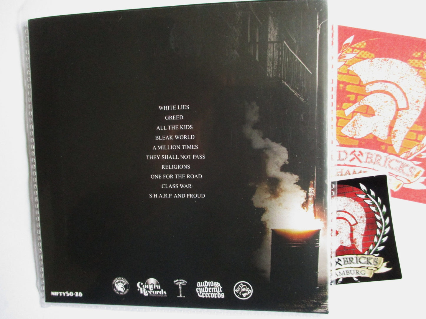 RED BRICKS take back the streets CD