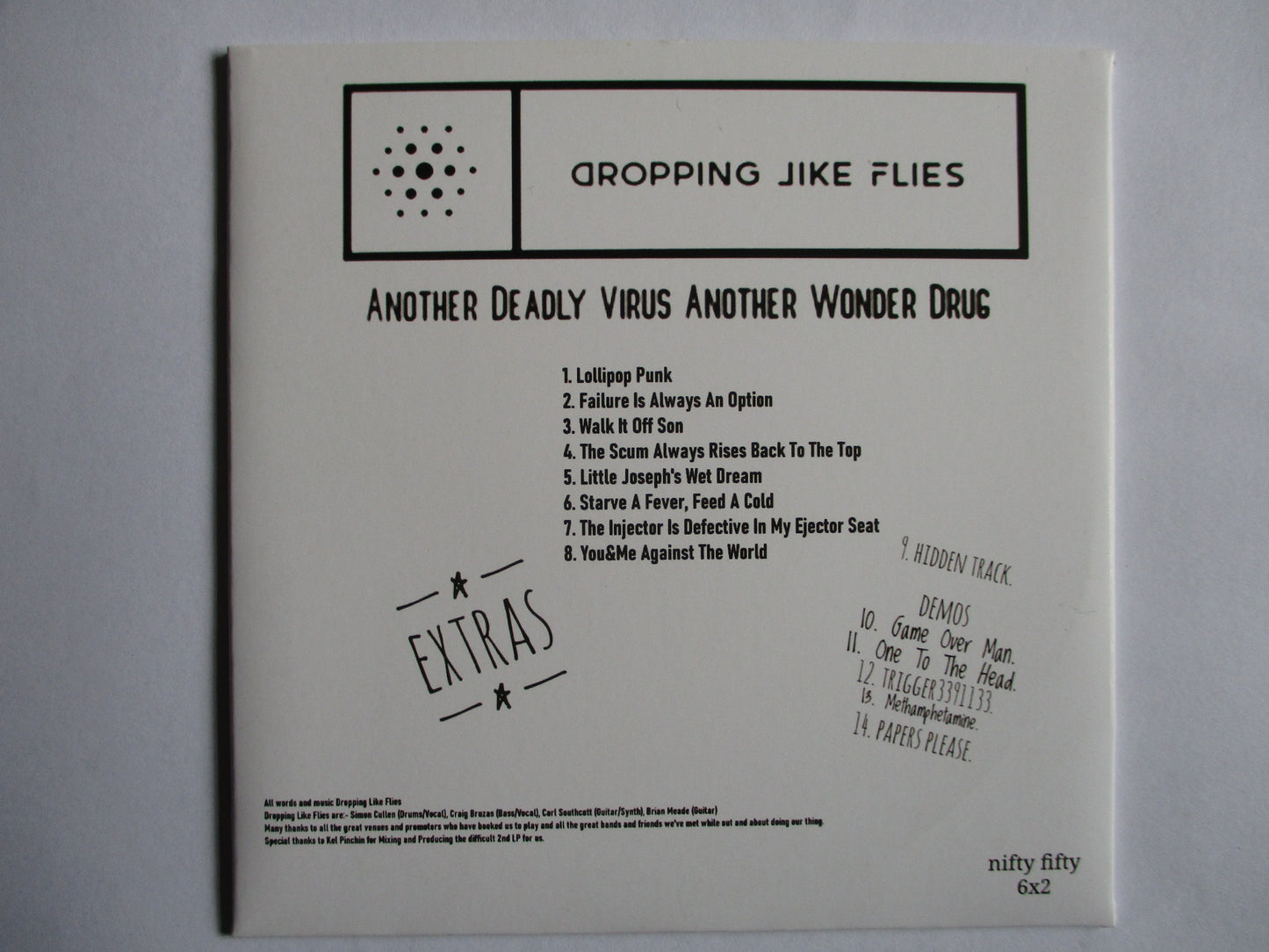 DROPPING LIKE FLIES another deadly virus + bonus tracks CD