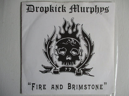 DROPKICK MURPHYS fire & brimstone 7" VG+ EX