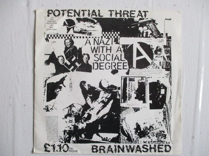 POTENTIAL THREAT brainwashed 7" G+ VG+