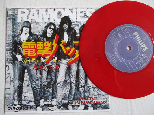 RAMONES blitzkrieg bop 7" Jap repro