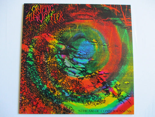 CRYPTIC SLAUGHTER stream of consciousness LP import HC