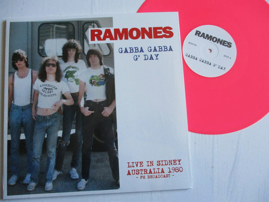 RAMONES gabba gabba g'day LP