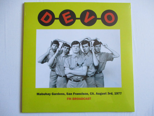DEVO live mahubay gardens SF 1977 LP