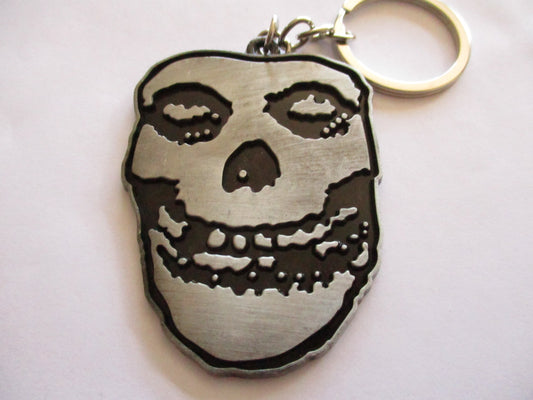 THE MISFITS embossed horror punk KEYRING