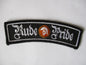 RUDE PRIDE embroidered oi! punk PATCH oi!