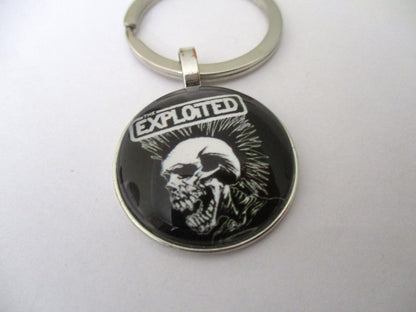 EXPLOITED punk KEYRING