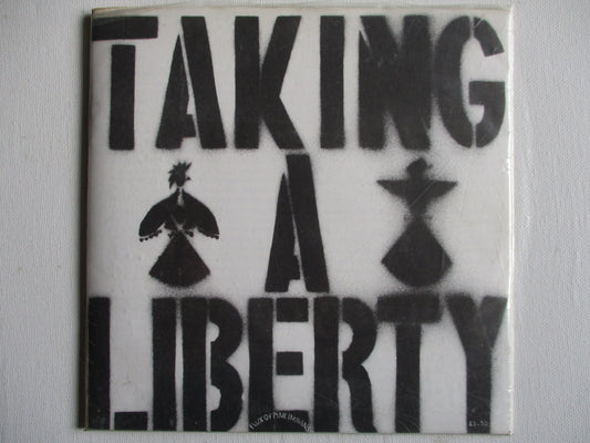 FLUX OF PINK INDIANS taking a liberty 7" VG EX