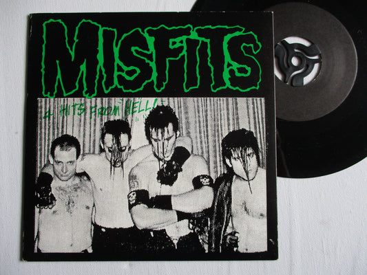 MISFITS 4 hits from hell 7" VG+ EX
