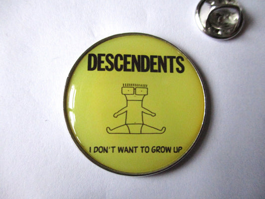 THE DESCENDENTS punk METAL BADGE