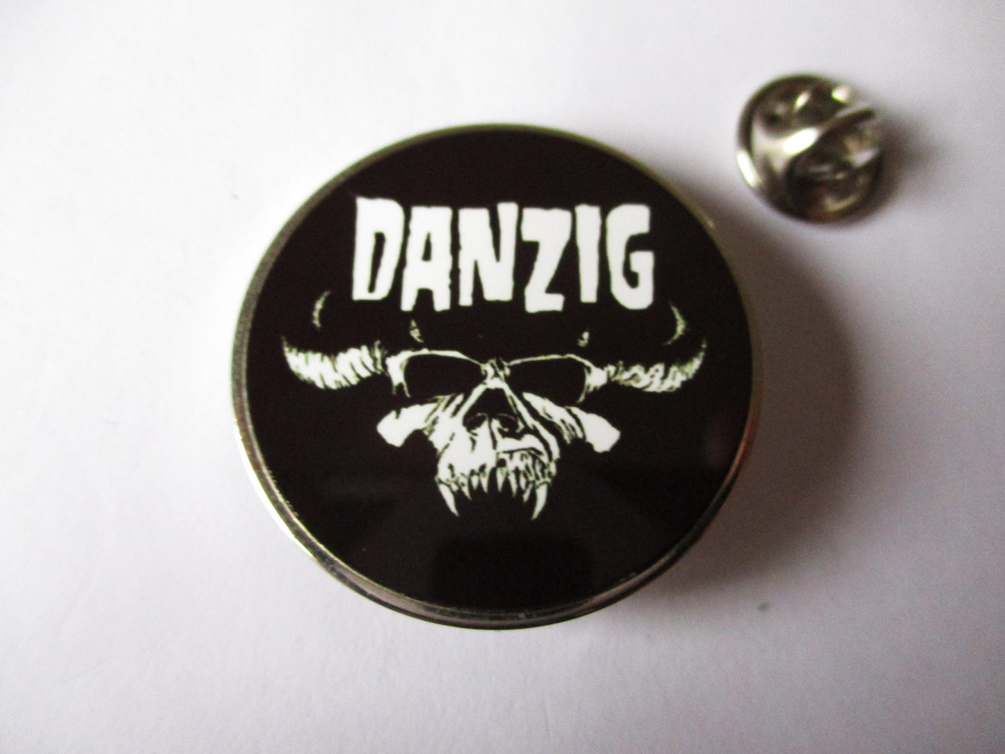 DANZIG punk METAL BADGE