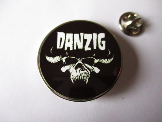 DANZIG punk METAL BADGE