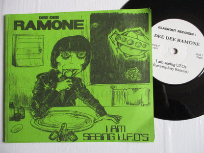 DEE DEE RAMONE i am seeing UFOs 7" EX EX