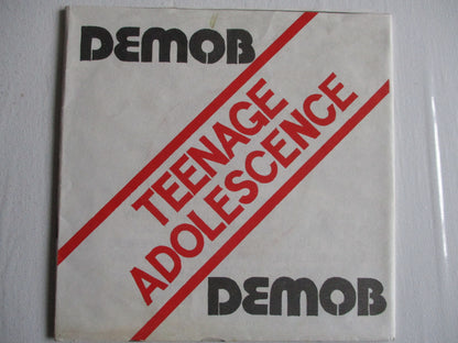 DEMOB anti police 7" Poster Sleeve VG EX