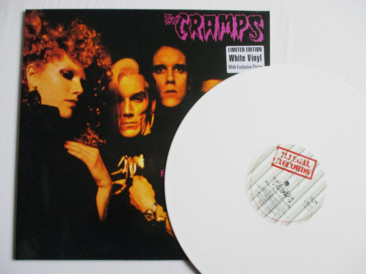 THE CRAMPS songs the lord taught us LP + POSTER