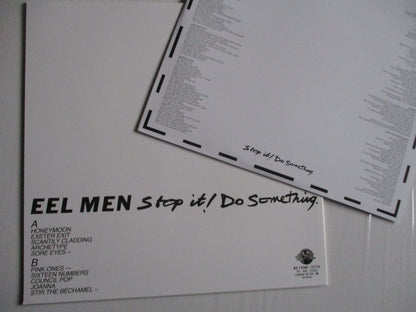 EEL MEN Stop it ! Do something! LP (colour sleeve) one only