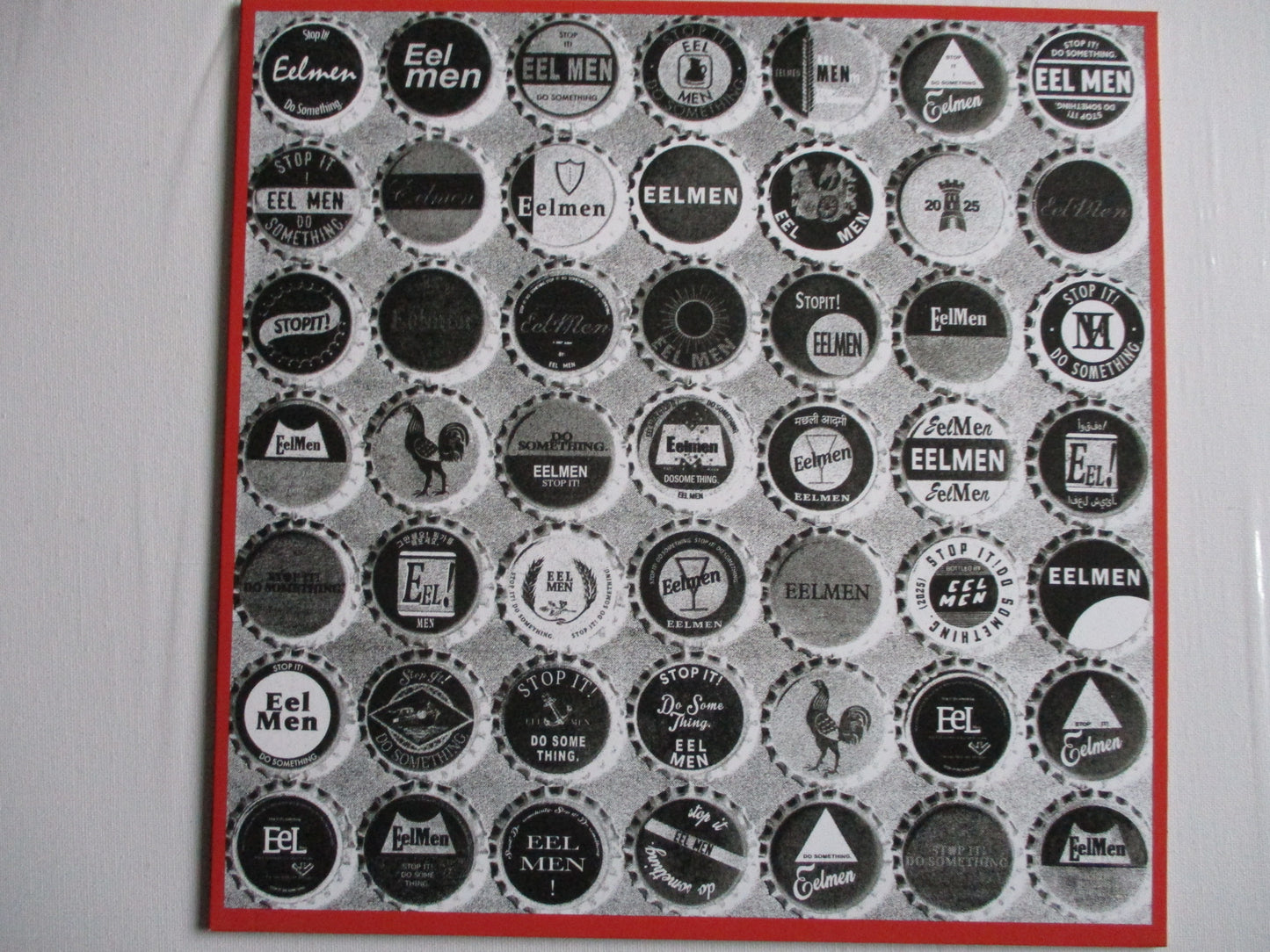 EEL MEN Stop it ! Do something! LP (B&W sleeve , 1 only) SALE!