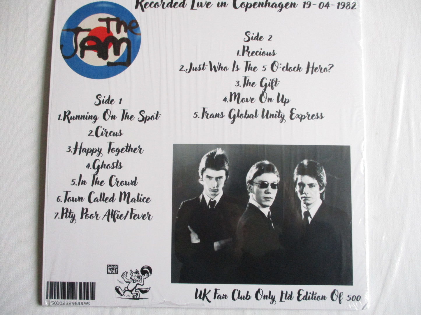 THE JAM danish TV 1982 LP