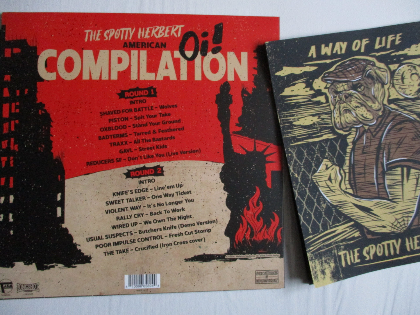 v/a THE SPOTTY HERBERT usa oi! comp with book