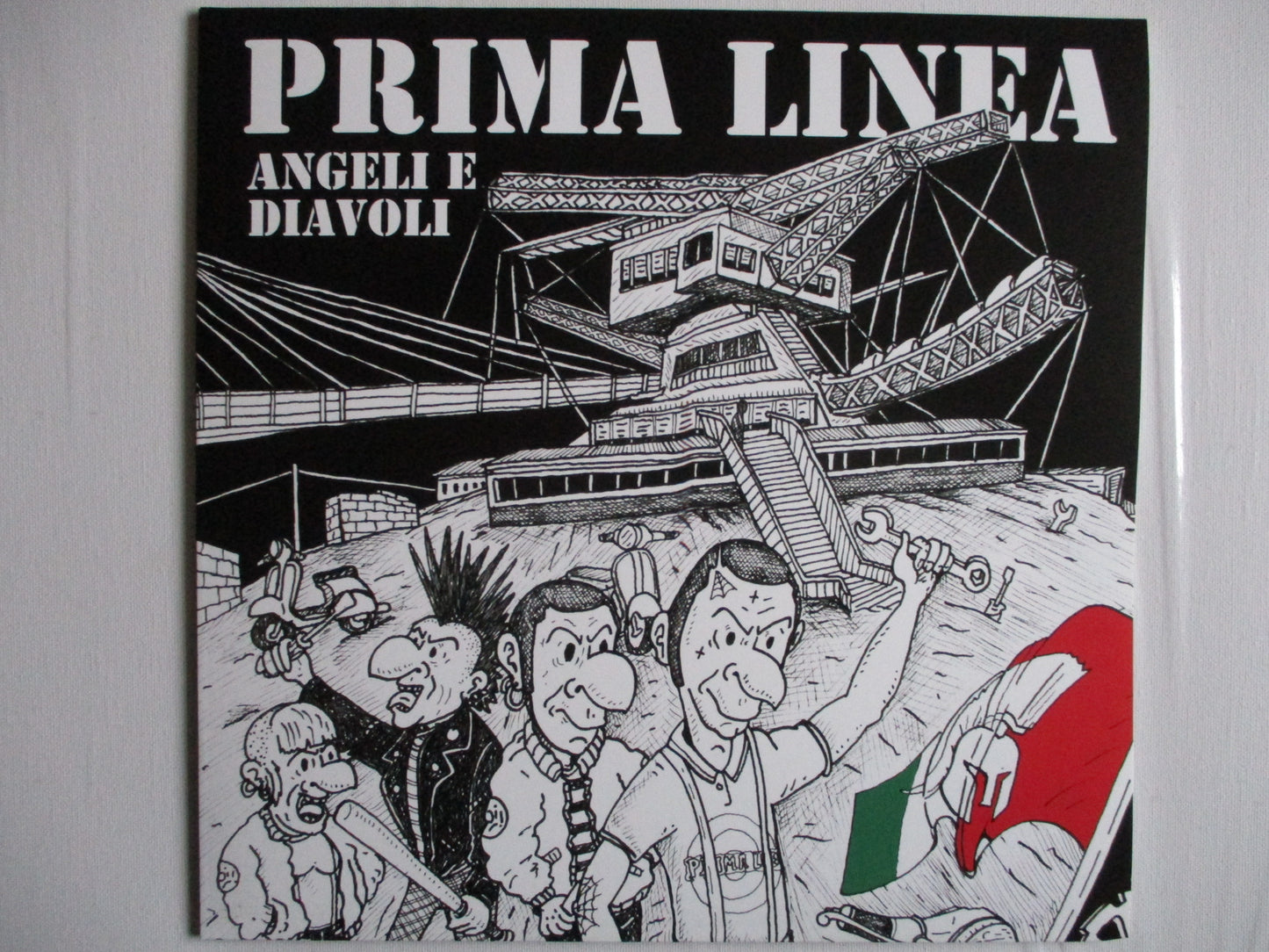 PRIMA LINEA angeli e diavoli LP (italian oi/punk)
