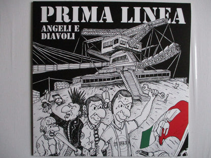 PRIMA LINEA angeli e diavoli LP (italian oi/punk)