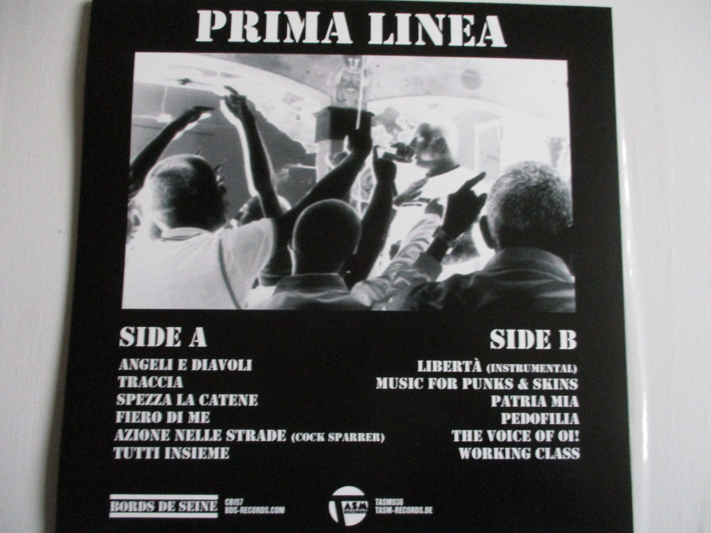 PRIMA LINEA angeli e diavoli LP (italian oi/punk)