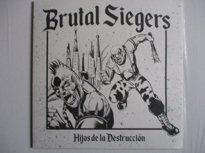 BRUTAL SIEGERS hijos de la destruction LP + poster insert