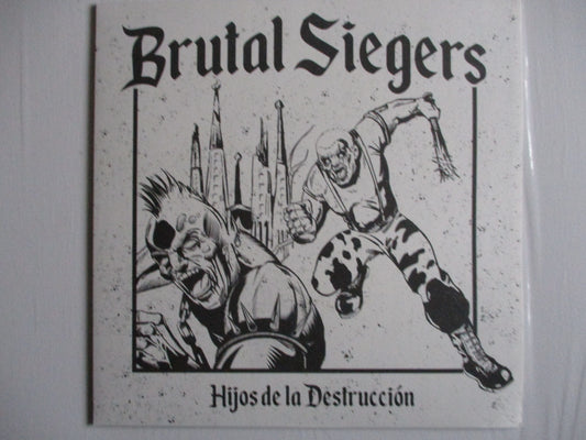 BRUTAL SIEGERS hijos de la destruction LP + poster insert