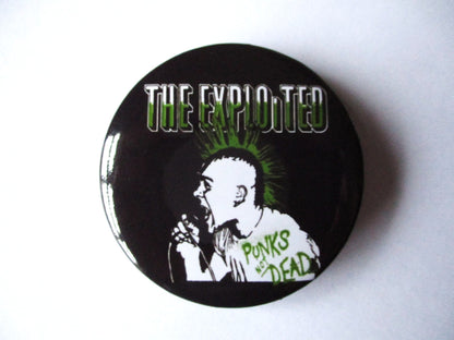 XL punk badges SALE £1.50ea (various bands)