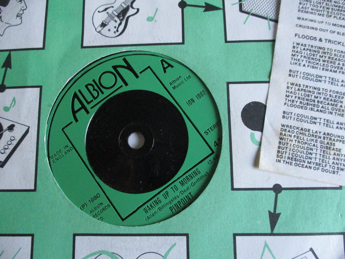 PINPOINT waking up to morning 7" -/VG+