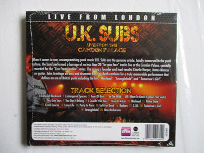 UK SUBS live at the camden palace CD