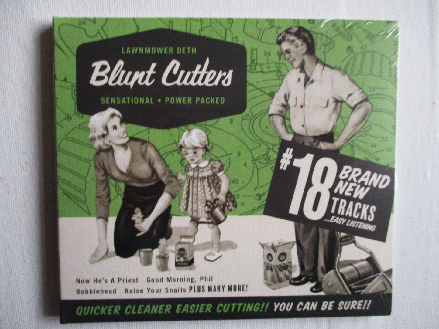 LAWNMOWER DETH blunt cutters CD