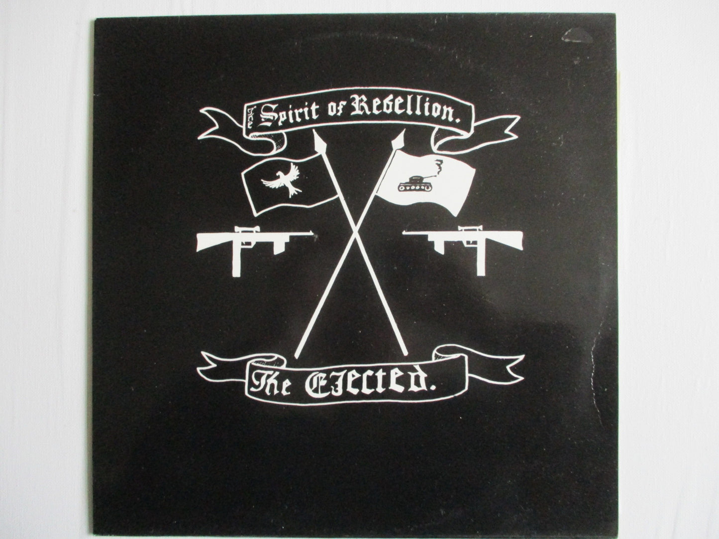 THE EJECTED spirit of rebellion LP G+ EX + insert