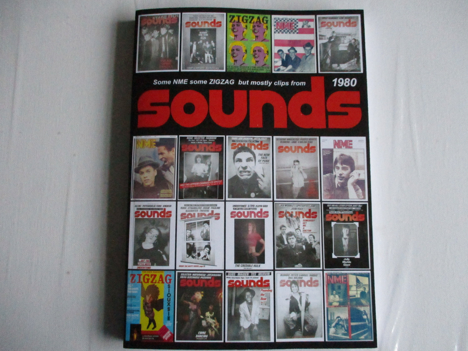 SOUNDS etc 1980 cuttings HUGE BOOK very few - Savage Amusement